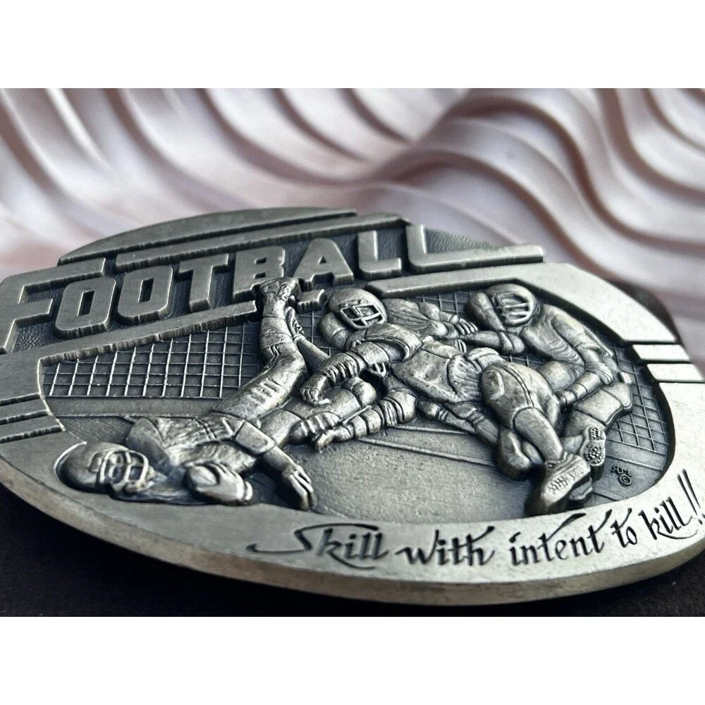 New First Edition Brass Tackle Football Nfl Nfc Football Quarterback NOS Vintage